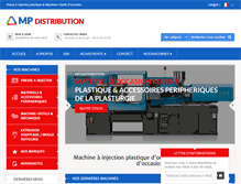 Tablet Screenshot of mp-distribution.com